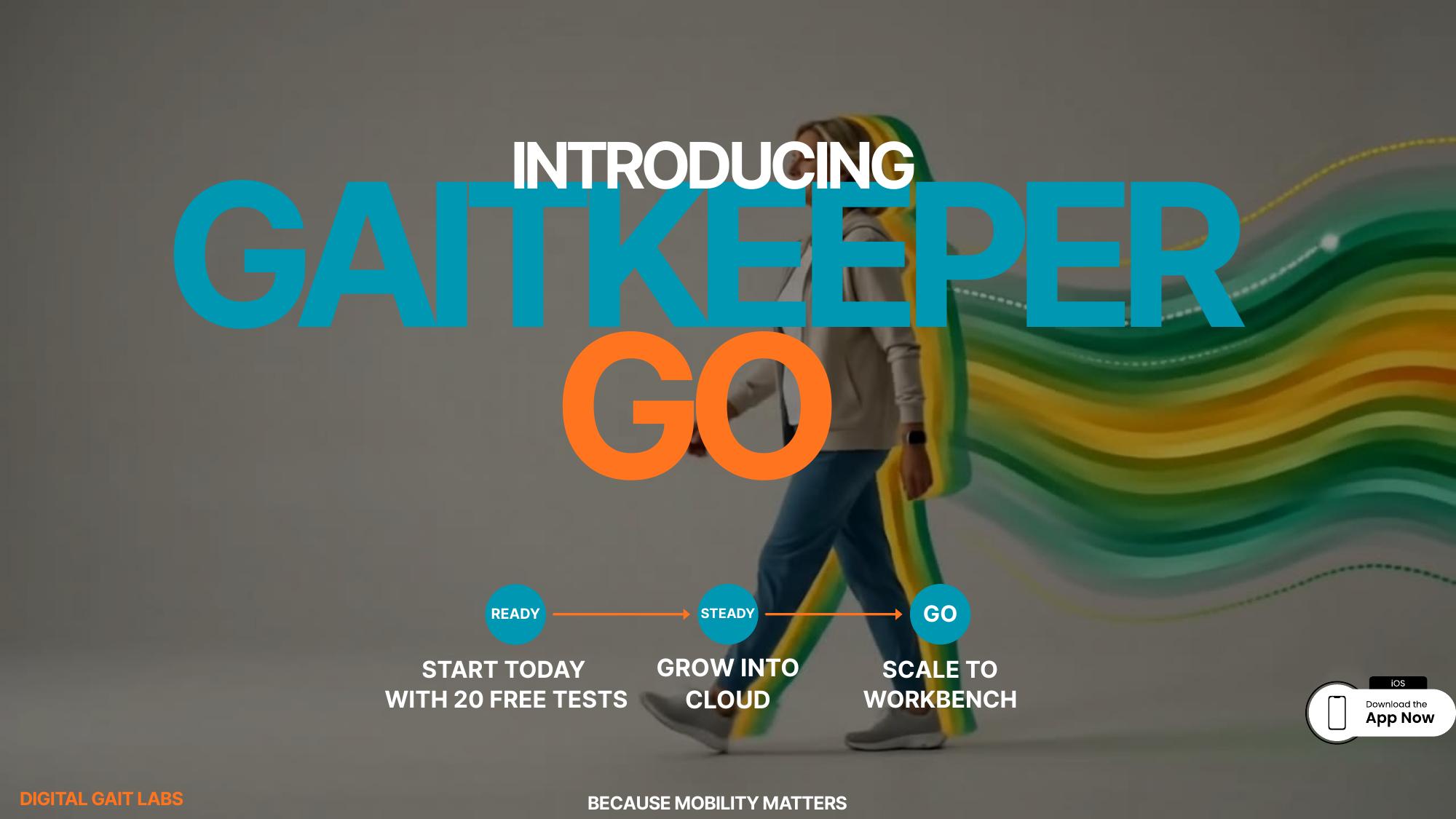 GaitKeeperGo — introducing the gait lab on your phone